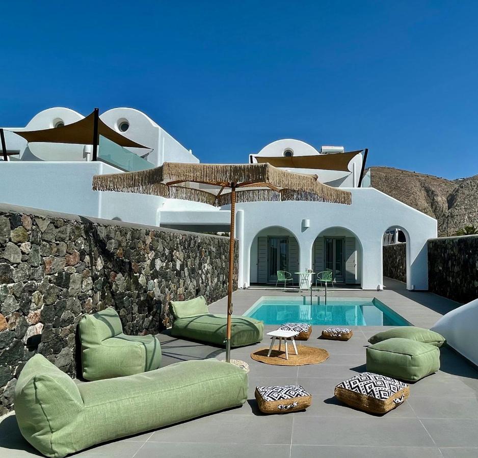 Modern Dome Homes Of Santorini Перисса Экстерьер фото