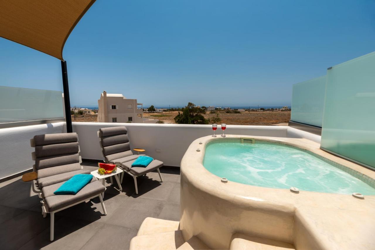 Modern Dome Homes Of Santorini Перисса Экстерьер фото