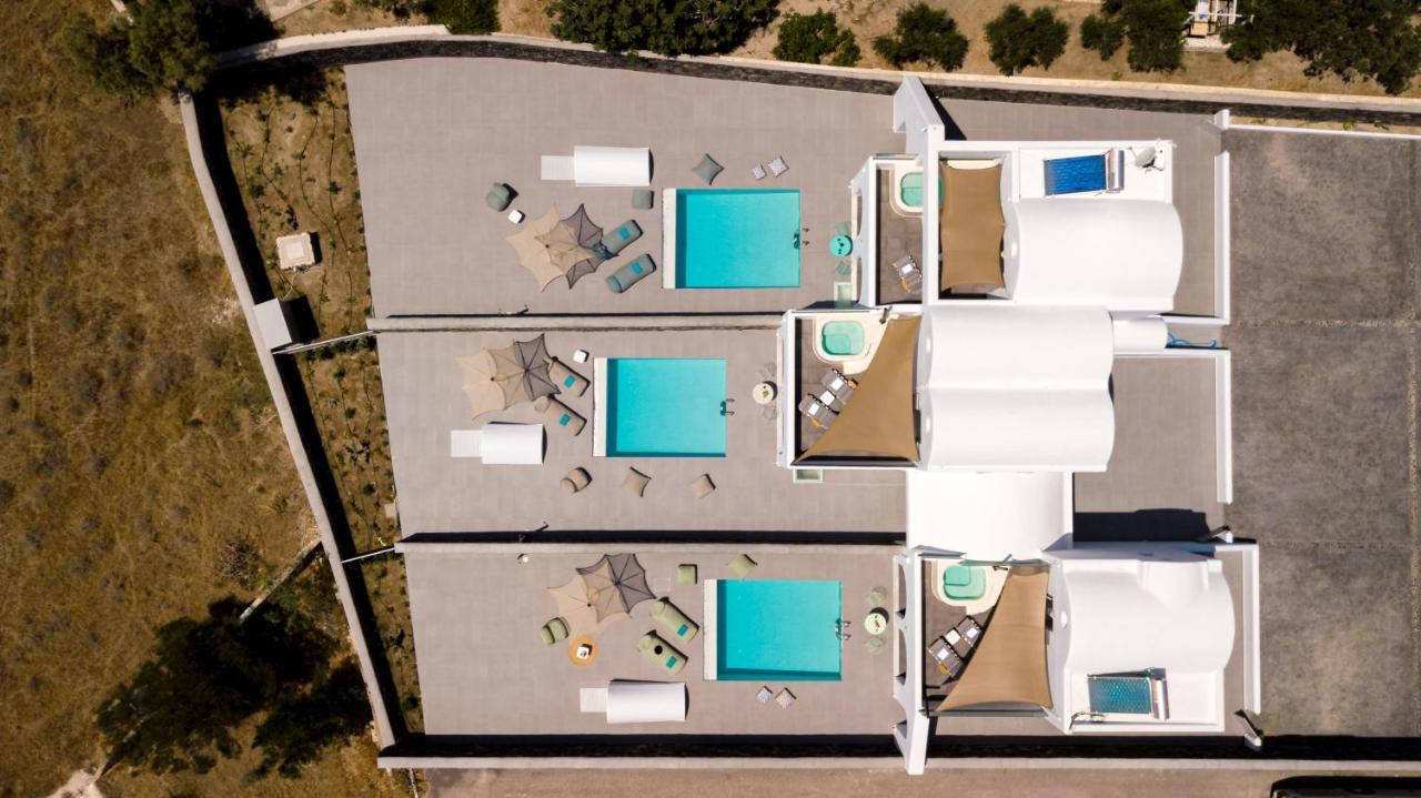 Modern Dome Homes Of Santorini Перисса Экстерьер фото