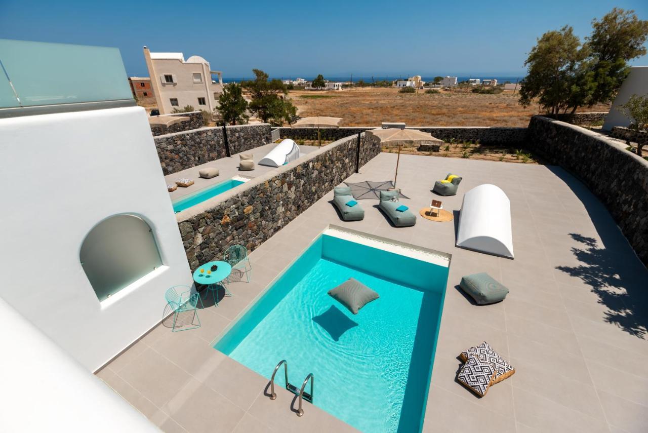 Modern Dome Homes Of Santorini Перисса Экстерьер фото